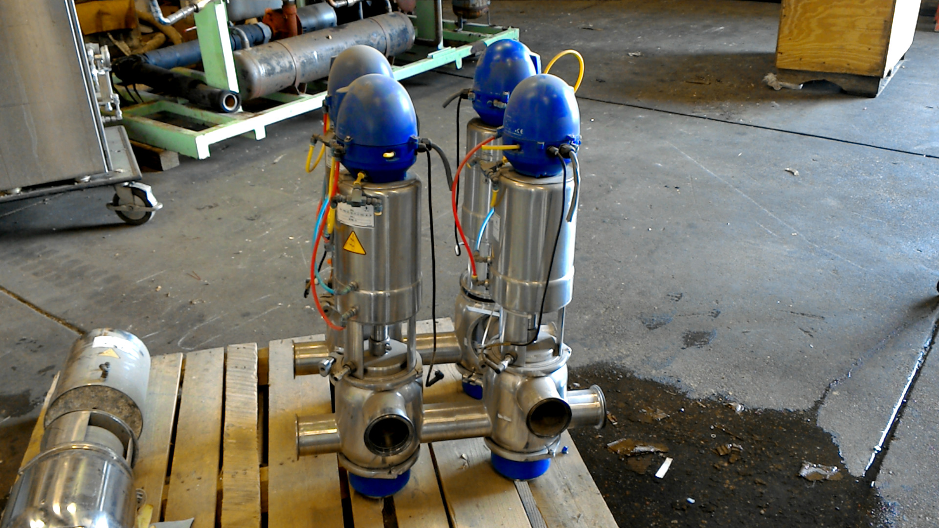 Used Valve Clusters Dairy Engineering Company