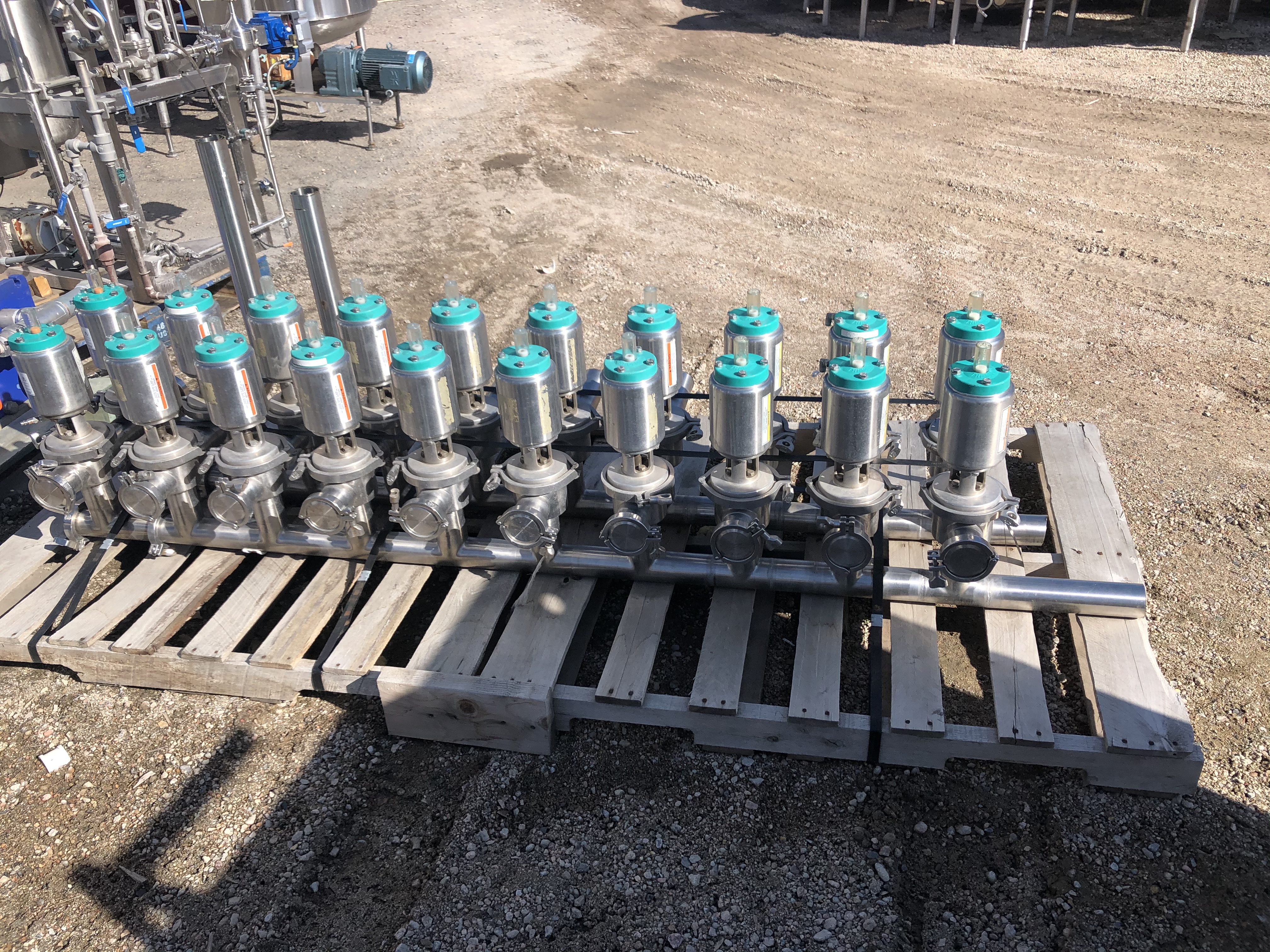 Used Valve Clusters Dairy Engineering Company